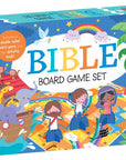 Bible Board Game Set - Includes 2 Games and Activity Book