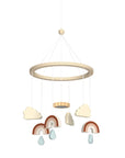 Wooden Cot Mobile, FSC 100 % – Rainbow Mix