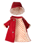 Rain coat w. hat, Bunny