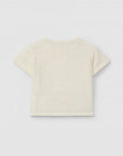 Natural-Effect Shirt in 100% Organic Cotton Linen Gauze