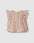 Jersey Shortie with Ruffled Collar