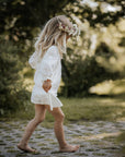 Annie&Charles🌸 Baby Bloomer/ Spring Floral Collar Dress