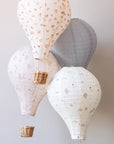 Lamp Shade, Hot Air Balloon – Classic Stripes Blue