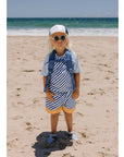 Boy Stripes Blues & Beyond Swimsuit
