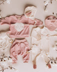 Terry Set – Embroidered Sweater & Terry Trousers SET - Sheep