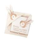BABY BATH TOWEL WITH HOOD – BUNNY