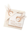 BABY BATH TOWEL WITH HOOD – BUNNY