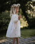 Annie&Charles🌸 Baby Bloomer/ Spring Floral Collar Dress