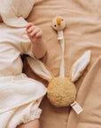 PACIFIER HOLDER - BUNNY - AMBER
