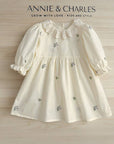Annie&Charles🌸 Baby Bloomer/ Spring Floral Collar Dress