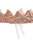 Couronne - sequins roses