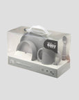 Silicone Learning Feeding Set: Grey
