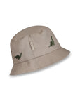 Alpha bucket hat – Beige Dino