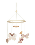 Wooden Cot Mobile, FSC 100% – Butterflies