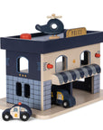 Wooden Police station fsc - blue multi