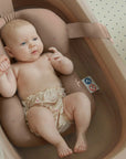 Baby Bath Tub & Cushion (Foldable) - Cherry Blush