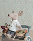 Chef mouse w. soup pot and spoon - Maileg