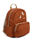 Nikki quilted bag - School bag - Summer Bag - Kindergarten Bag- Caramel Café