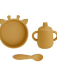 Elias silicone dinner set 3-pack - Various Colors Options