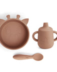 Elias silicone dinner set 3-pack - Various Colors Options