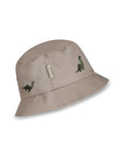 Alpha bucket hat – Beige Dino