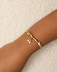18K Gold Bracelet - Soft Peach