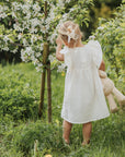 Muslin Plumet Dress in Ecru - Wooly Organic