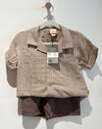 MUSLIN KIDS SHIRT & SHORTS – GOTS – SS25 - WOOLY ORGANIC