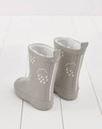 Geothermal Grey Colour-Changing Kids Wellies: UK9 - EU27