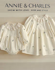 Annie&Charles🌸 Baby Bloomer/ Spring Floral Collar Dress