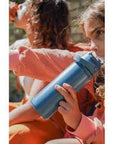 Bite + Sip Thermo Water Bottle - 500 ML Desert Teal