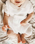 Baptism Set Linen Paul in 3-6 Months and 6-9 Months