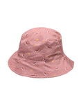 Reversible Pink Whale Hat M