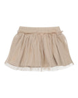 Dirkje girls' tulle skirt taupe