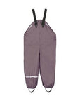 Rain pants with suspenders/fleece from CeLaVi (purple)