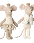 Royal twins mice, Little sister and brother in box