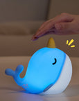 Narwhal Whale Night Light
