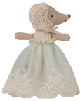 Baby mouse in gown - Mint