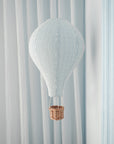 Lamp Shade, Hot Air Balloon – Classic Stripes Blue