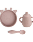 Elias silicone dinner set 3-pack - Various Colors Options