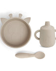 Elias silicone dinner set 3-pack - Various Colors Options