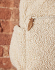 Diaper Bag Backpack Boucle - Naturel or Biscuit
