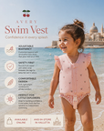 AVERY SWIM VEST - Girls