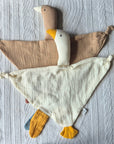 Soft Hydrophilic Goose Plush Toy For Babies - Brown