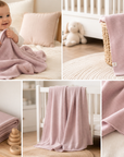 Bamboo Blanket - BAMBOO 🌿 - Soft Pink