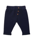 3-piece Rib-Knit Set in Navy