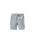 NAVY BLUE STRIPED BERMUDA FOR BOY