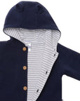 3-piece Rib-Knit Set in Navy