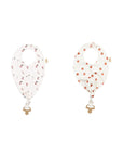 2-in-1 Organic Cotton Bib & Pacifier Clip