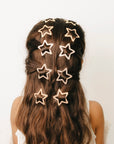 Glitter Starlight Hair Clips